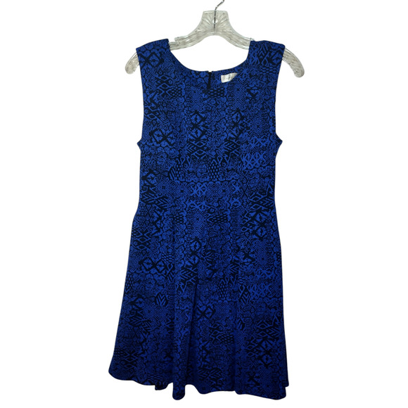 Emerald Sundae Womens Sleeveless Summer Fit and Flare Skater Dress Blue Large - Picture 9 of 15